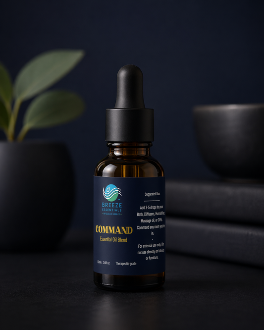 Command Essential Oils Blend 10ml Dropper- Essential masculine Oil Gift,Premium Essential Oil for Diffusers, Home Care, Fragrance, Humidifiers